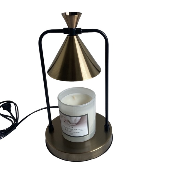 Other - Candle warmer gold and black NIB